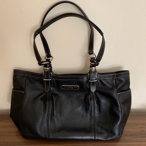 Genuine Black Coach Handbag